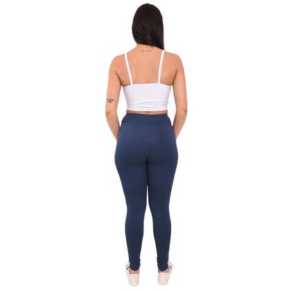 Imagem de Calça Feminina Malha Crepe Estilo Jogger