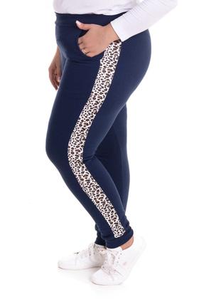 Imagem de Calça Feminina Moletom c/ Detalhe em Onça