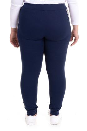 Imagem de Calça Feminina Moletom c/ Detalhe em Onça