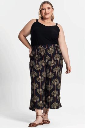 Imagem de Calça Feminina Pantacourt Plus Size Secret Glam - Conforto e Estilo