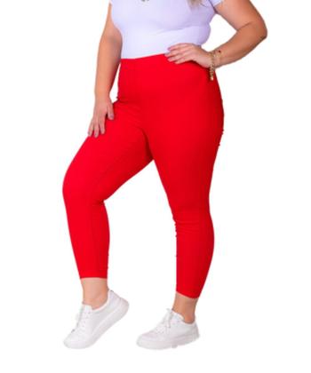 Imagem de Calça Feminina Plus Size Capri Vermelho Razon Jeans