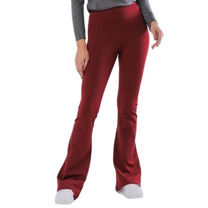 Imagem de Calça Flare Feminina Alta Preta Social Modeladora Suplex