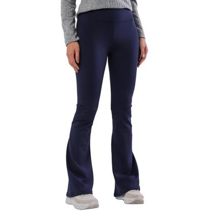 Imagem de Calça Flare Feminina Alta Preta Social Modeladora Suplex