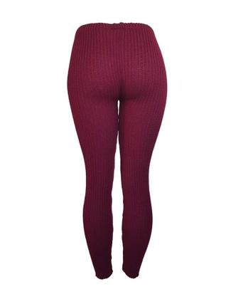 Imagem de Calça Fuso Katlen Tricot Canelado - segunda pele