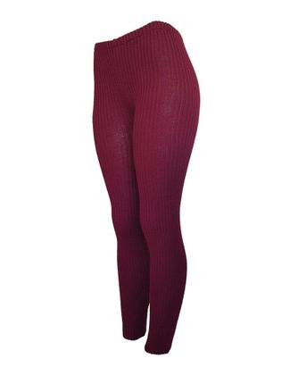 Imagem de Calça Fuso Katlen Tricot Canelado - segunda pele
