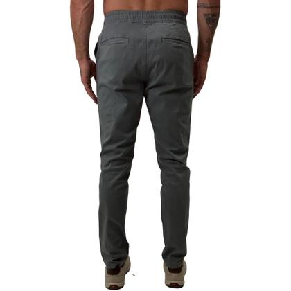 Imagem de Calça Hering Sarja Skinny com Elástico Masculina