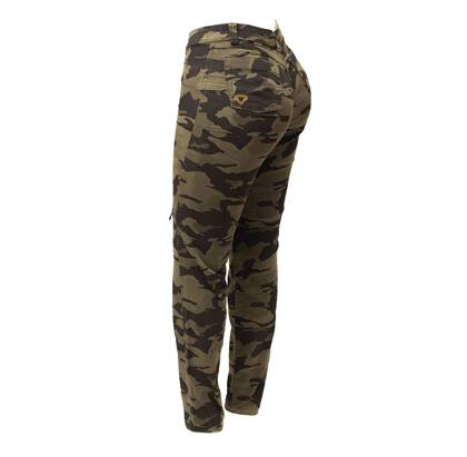 Imagem de Calça Hlx Feminina Proteção Camuflada Force Motociclista