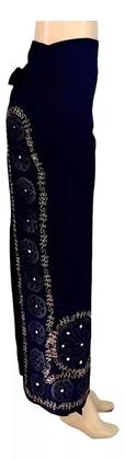 Imagem de Calça Indiana Envelope Batik, Mandala E Espelhos, Cód. 3160