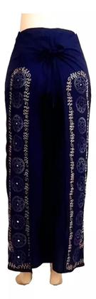 Imagem de Calça Indiana Envelope Batik, Mandala E Espelhos, Cód. 3160