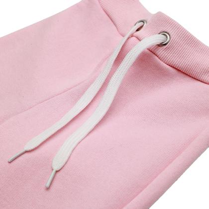 Imagem de Calça Infantil Menina Moletom Flanelada Algodão Ajustável