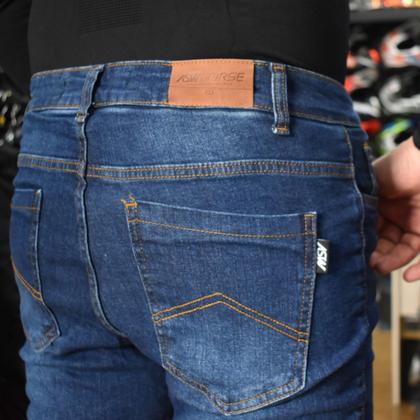 Imagem de Calça Jeans Asw Corse Com Forro Azul Estonada