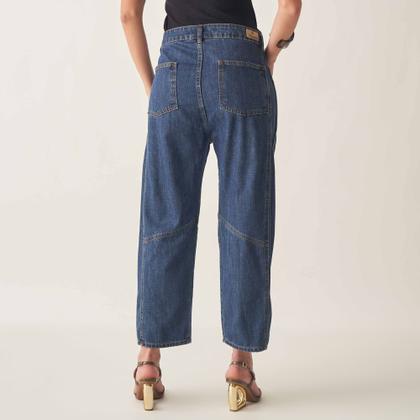 Imagem de Calça Jeans Barrel Cintura Alta