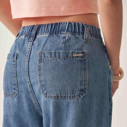 Imagem de Calça Jeans Barrel com Elástico Atrás
