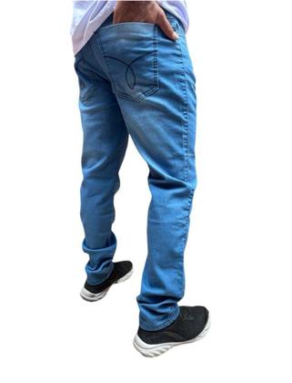 Imagem de calça jeans básica com elastano masculina com diversas cores todas em ótima qualidade moda
