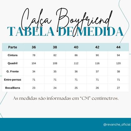 Imagem de Calça Jeans Boyfriend Com Botões Feminina Revanche Retirolândia