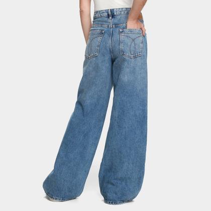 Imagem de Calça Jeans Calvin Klein Wide Leg 5 Pockets Feminina