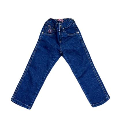 Imagem de Calça Jeans Country Infantil Tradicional Unissex Boiadeiros