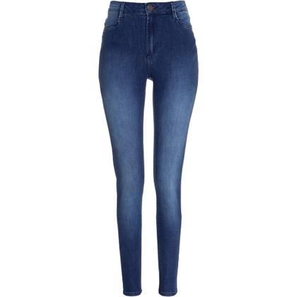 Imagem de Calça Jeans Dudalina Cigarrete Demi Curve Ve23 Azul Feminino