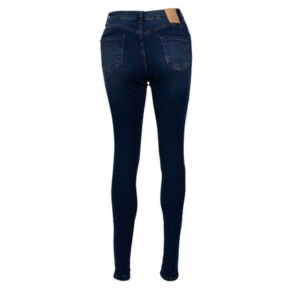 Imagem de Calça Jeans Feminina Bless Denim Skinny Cintura Alta Azul