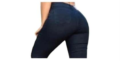 Imagem de Calça Jeans Feminina Capri Destroyed Com elastano Levanta Bumbum
