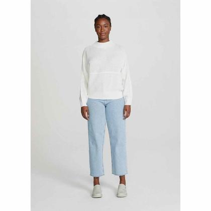 Imagem de Calça Jeans Feminina Cintura Alta Reta