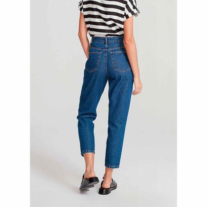 Imagem de Calça Jeans Feminina Cintura Super Alta Mom