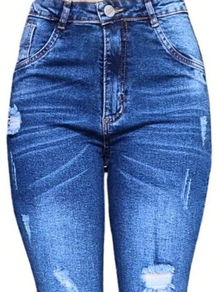 Imagem de Calça Jeans Feminina com Lycra 40 ao 46