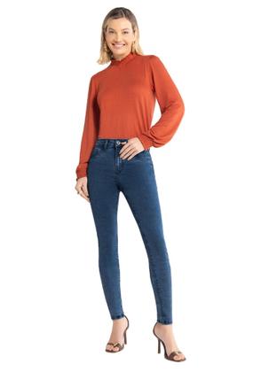 Imagem de Calça jeans feminina fit for me veste 3 tam lunender 20838