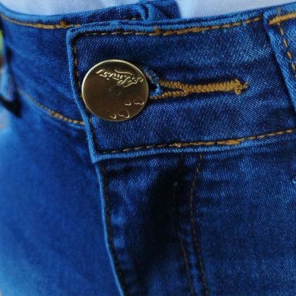 Imagem de Calça Jeans Feminina PLUS SIZE Com Lycra