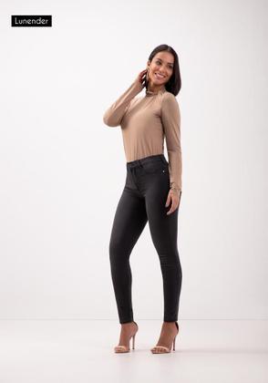 Imagem de Calça Jeans Feminina Preta Fit For Me Lunender