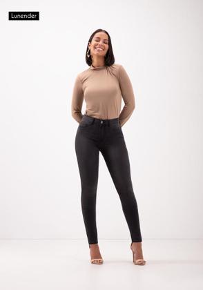 Imagem de Calça Jeans Feminina Preta Fit For Me Lunender