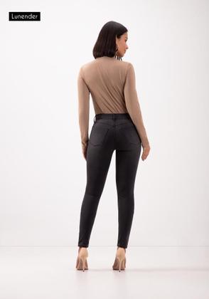 Imagem de Calça Jeans Feminina Preta Fit For Me Lunender