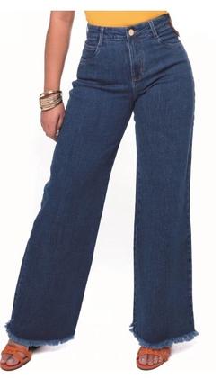 Imagem de Calça Jeans Feminina Wide Leg Qualidade Premium
