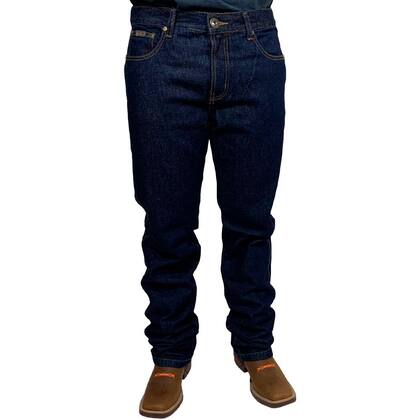 Imagem de Calca Jeans Grossa De Algodao Masculina Tradicional Pura Raca