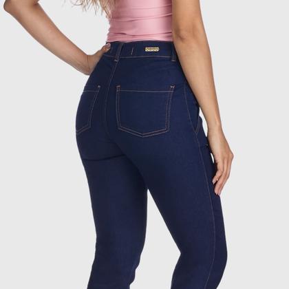 Imagem de Calça Jeans HNO Jeans Flare Classic com Elastano Azul Escuro