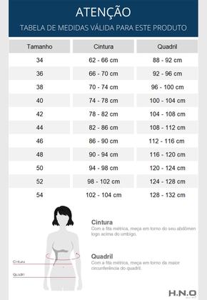 Imagem de Calça Jeans HNO Jeans Flare Com Barra Desfiada Azul