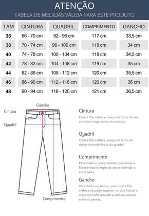 Imagem de Calça Jeans HNO Jeans Wide Leg Lisa Azul Claro