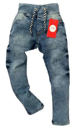 Imagem de Calça Jeans infantil Feminina com lycra Infantil Meninas tam 4 6 e 8 anos