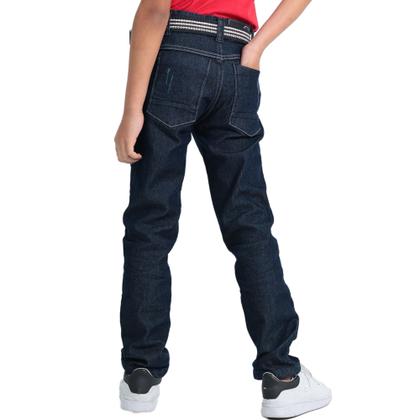 Imagem de Calça jeans infantil juvenil masculina menino tamanho 04 ao 16