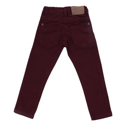 Imagem de Calça Jeans Infantil  Sarja Color Gijo Kids Com Elastano Básico