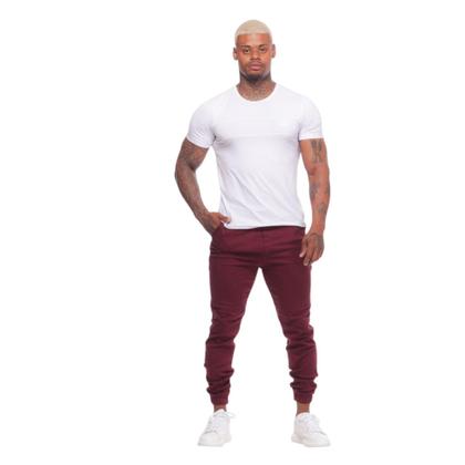 Imagem de Calça Jeans Jogger Masculina Premium com Lycra - Sarja com Punho, Conforto e Estilo