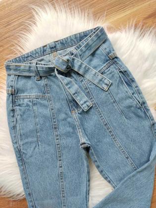 Imagem de Calça Jeans Juvenil Baggy Infantil Moda Linda Feminina