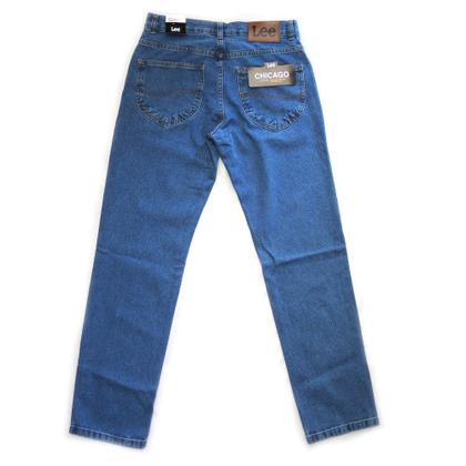 Imagem de Calça Jeans Lee Chicago Masculina Tradicional 100% Algodao Stone Clara