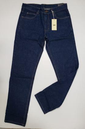 Imagem de Calça jeans lee linha 14 onça 14 oz 100% algodão azul índigo