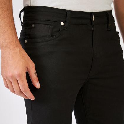 Imagem de Calça Jeans Masculina Acostamento Skinny Escura