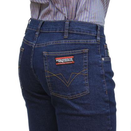 Imagem de Calça Jeans Masculina com Elastano Os Vaqueiros Azul 32436