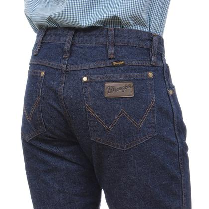 Imagem de Calça Jeans Masculina Original Wrangler Cowboy Cut 100% Algodão 28519