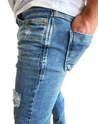 Imagem de calça jeans masculina skinny e slim lançamento com elastano varios modelos a pronta entrega