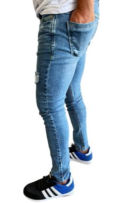 Imagem de calça jeans masculina skinny e slim lançamento com elastano varios modelos a pronta entrega