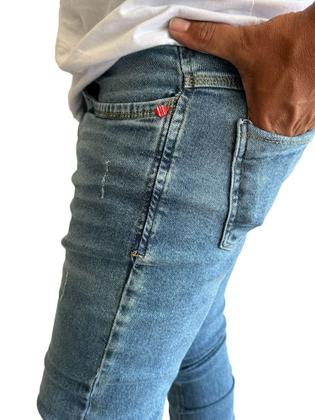 Imagem de calça jeans masculina skinny e slim lançamento com elastano varios modelos a pronta entrega